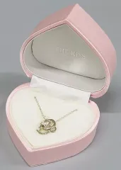 【中古】銀製品・指輪・アクセサリー(キャラクター) ミニーマウス(横顔/シルバー) レディースシルバーネックレス 「ディズニーコレクション×THE KISS」