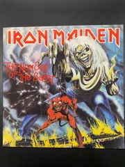 ポスター・帯付き!アイアン・メイデン魔力の刻印インサート付き!