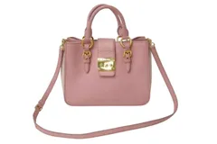 MIUMIU ミュウミュウ ハンドバッグ マドラス 2WAY ショルダーバッグ ピンク RN799C 美品 中古 4c076628