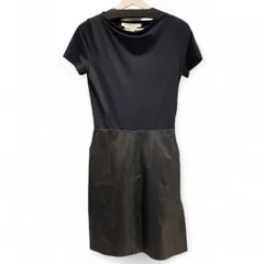 SPORTMAX スポーツマックス 切り替えワンピース D-TK-367 イタリア製 ブラック 黒 sizeS レディース 夏 ゴーゴー古着マルイ草加店1238のサムネイル