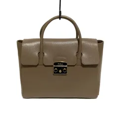 【極美品】FURLA メトロポリス サッチェル ハンドバッグ 2way 茶色 2025年最新】フルラ メトロポリス サッチェルの人気アイテム