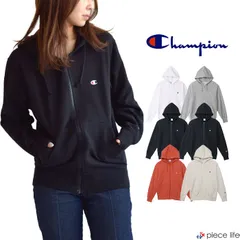 正規取扱店 チャンピオン Champion パーカー ジップアップ スウエット フルジップ メンズ レディース ユニセックス S M L XL 裏毛 C3-Y137 黒 090ブラック