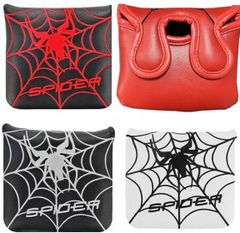 ゴルフヘッドカバー マレット用 オデッセイ２ボール・テーラーメイド スパイダーパター センターシャフトに適合 Spider スパイダー 単品 1個