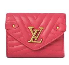 ルイヴィトン 財布/三つ折り ニューウェーブ LOUIS VUITTON 3つ折 コンパクト・ウォレット レディース レザー フリージア M63821