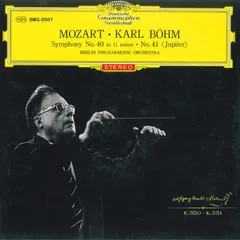 LP カール・ベーム, ベルリン・フィ モーツァルト　交響曲 第40番 ト長調 K.550/交響曲 第4 SMG2007 DEUTSCHE GRAMMOPHON /00400