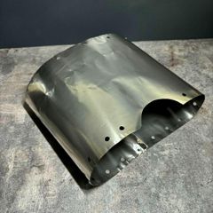 超軽量　ウィンドウスクリーン　風防　チタニウム　ULキャンプ　登山　Lサイズ