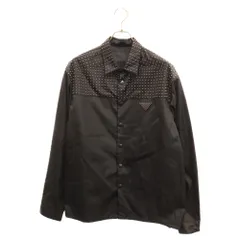 prada 90s ナイロンシャツブルゾン 長袖シャツ PRADA プラダ シャツ ジャケット メンズ ナイロン ポケット