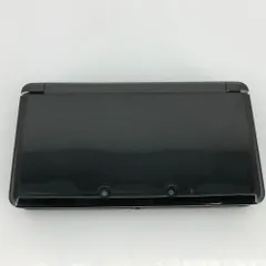 05w14200T 【3DS】ニンテンドー 3DS 本体のみ コスモブラック SDカード2GB ＊動作確認/初期化済み＊ ◎中古品◎
