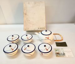 香蘭社　急須＆湯呑みセット【中古品】