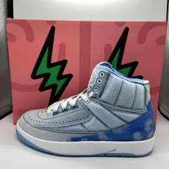 J. バルヴィン × ナイキ エアジョーダン2 レトロ SP セレスティンブルー 楽天市場】NIKE AIR JORDAN 2 RETRO SP J Balvin celestine blue