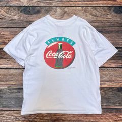 【1994年製】USA製　Coca-Cola　コカコーラ　半袖Tシャツ　シングルステッチ　両面プリント　公式　Lサイズ