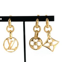 ルイヴィトン LOUIS VUITTON ブックル ドレイユ クレイジーインロック ピアス M69662 GP ゴールド LE0250/0240 レディース【中古】