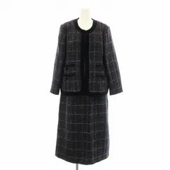 レリアン lelian レディース セットアップ ノーカラージャケット