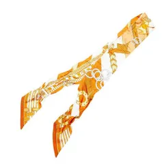 【極美品】HERMES エルメス ツイリー 馬勒とチャーム ピンク ランク N 新品 HERMÈS エルメス ツイリー 馬勒とチャーム ブルー
