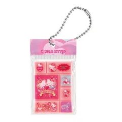 【中古】キーホルダー ハローキティ 「サンリオキャラクターズ タイルシールミニチュアチャーム」