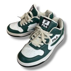 FIRA TatticaDV2 フィラ タッティカDV2 FC4220WDV2 白・緑 ホワイト・グリーン white・green 23.5cm レディース フィラ スニーカー 靴 シューズ プラスエスW-No.236