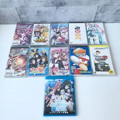 PSPソフト10本+Blu-rayセット 頭文字D/ファンタシースターポータブル1・2/デジモンアドベンチャー/実況パワフルプロ野球2010・ポータブル2/けいおん放課後ライブ/初音ミクプロジェクトDIVA2/咲ポータブル・阿知賀編+劇場版とある魔術の禁書目録