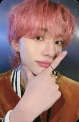 【中古】コレクションカード(男性) Stray Kids/Hyunjin(ヒョンジン)/裏面黒/CD「★★★★★(5-STAR)」JYP SHOP限定特典セルフィーフォトカード