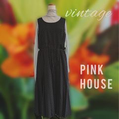 ピンクハウス ワンピース ヴィンテージ ガーリー 上品 カントリー カネコイサオ vintage＊古着ワンピース//カネコイサオ//ピンクハウス//ゆる