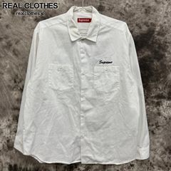 supreme 20ss Oxford Shirt ホワイト - メルカリ