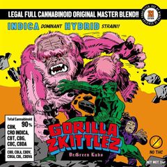 【GORILLA ZKITTLEZ】総カンナビノイド90%　リキッド