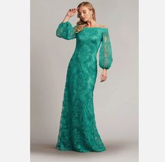 新品】アドリアナパペル US12 美しいミントグリーンの膝丈ドレス  