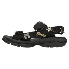 BALENCIAGA (バレンシアガ) Tourist Sandal With Pins 43 ツーリスト ピン付きサンダル レディース ブラック -  メルカリ