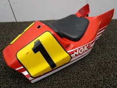 NSR50(前期型)純正カウル(フロントカウル&右カウル) 【転倒傷あり】