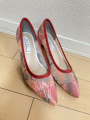 定価11000♡新品♡グラデーションレースヒール♡パンプス♡NICAL 35