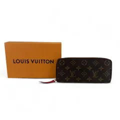 LOUIS VUITTON ルイヴィトン ポルトフォイユ・クレマンス モノグラム ホットピンク ラウンドファスナー長財布 M42119 中古品