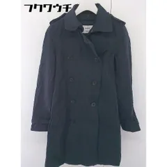 ◇ ◎ STUDIOUS ステュディオス ベルト付 長袖 トレンチ コート サイズ0 ネイビー レディース  【中古】 【1202230003731】のサムネイル
