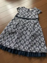 組曲　ワンピース　刺繍ワンピース　フォーマル