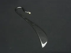 ■美品■ MIKIMOTO ミキモト 本真珠 アコヤ真珠 パール 約4mm ブックマーク ブックマーカー 栞 しおり シルバー系 DG5962のサムネイル