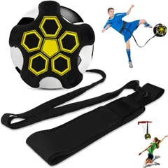 新品 Taeku サッカートレーナー調整可能なサッカーキックトレーニング機器制御スキルウエストプラクティスベルトバレーボールラグビートレーナーエイドユニバーサルフィットサイズ3、4、5