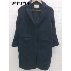 ■ STUDIOUS ステュディオ ウール 長袖 チェスターコート サイズ0 ネイビー レディース 【中古】 【1102120002939】のサムネイル