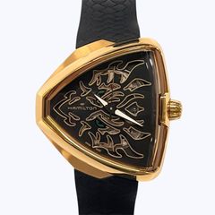 中古 HAMILTON ハミルトン H24525332 ベンチュラ Elvis80 Skeleton Auto