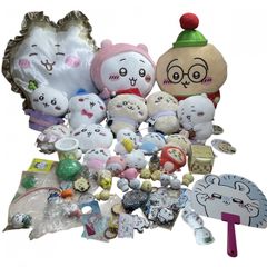★ ちいかわ グッズ 大量 59点 まとめ商品 クッション、ぬいぐるみ、ぬいぐるみパスケースポーチ、マスコット 2.75kgのサムネイル