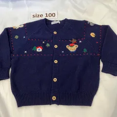 359ファミリアfamiliar100size ヴィンテージカーディガン