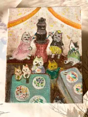 猫たちのパーティ cat cats catartのサムネイル