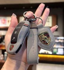 ポルシェ キーケース 3点セット ABS製　グレー