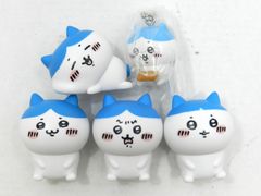 ハチワレグッズ5点セット ちいかわ インテリアフィギュア/たべものいっぱいマスコット 未開封有 中古品(058)
