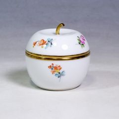 ヘレンド 小物入れ リンゴ型 ミルフルール ボンボニエール
