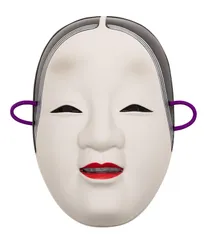 和風☆【能面小面】☆中古☆お面の飾り物☆お部屋や玄関 - メルカリ
