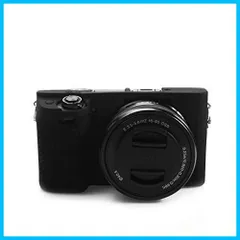 【迅速発送】kinokoo SONY ソニー A6300 / A6400 デジタルカメラ専用 シリコンカバー カメラケース カメラカバー(BK)