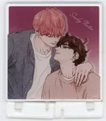 【中古】コースター H.安仲有生＆羽瀬川みつる(スモーキーネクター) アクリルコースター 「推しちゃれ スモーキーネクター ＆ ドメスティックビースト くじ」 C賞