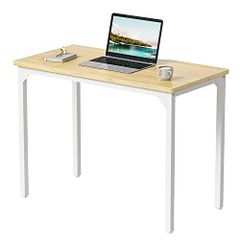 CubiCubi デスク 勉強机 組み立て簡単 頑丈 パソコンデスク 机pcデスク 一人暮らし 子供用 幅60cm*奥行き40cm ナチュラル