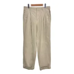 90年代 Banana Republic バナナリパブリック 2タック コーデュロイパンツ ベージュ (メンズ W33 L32) 中古 古着 S9237