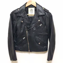 SLOBE IENA✨本革ラムレザー✨ダブルライダースジャケット