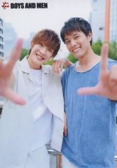 [중고]생 사진(남성) BOYS AND MEN/용상·타무라 유키/[TV 아사히·롯폰기 힐즈 SUMMER STATION](테마:여름)사진 세트