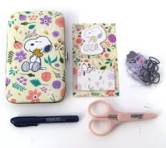 【中古】文房具その他 文具7点セット 「PEANUTS(SNOOPY)」 大人のおしゃれ手帖 2025年1月号付録